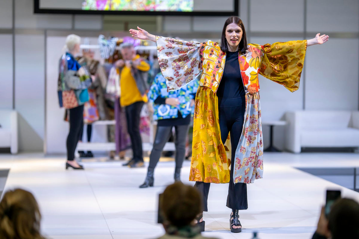 Long open patchwork kimono - PAULINA'S FRIENDS