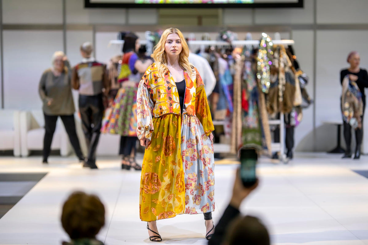 Long open patchwork kimono - PAULINA'S FRIENDS