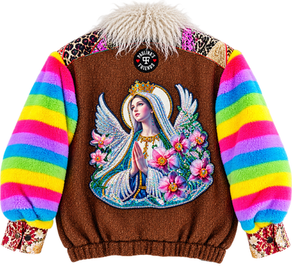 Rainbow Madonna bomber