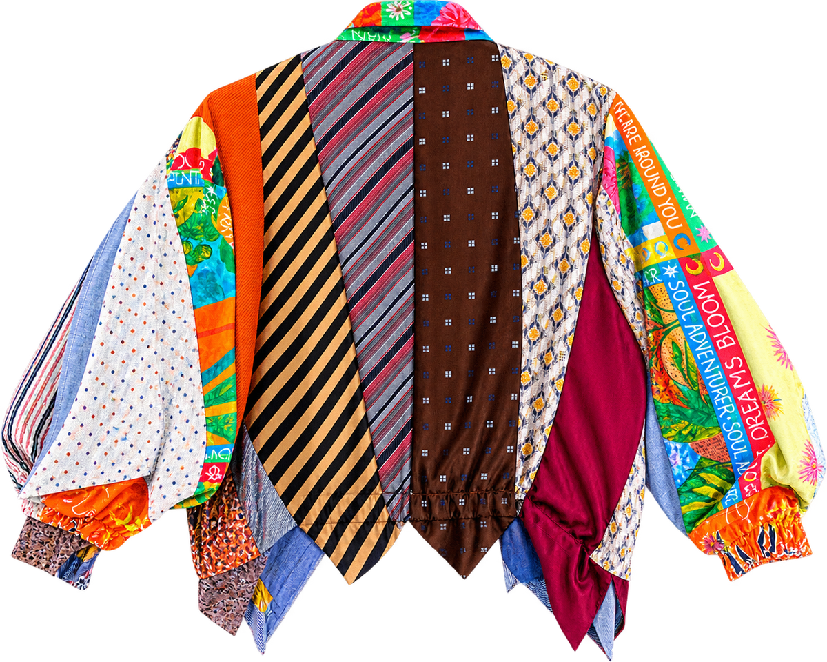 Vintage ties bomber