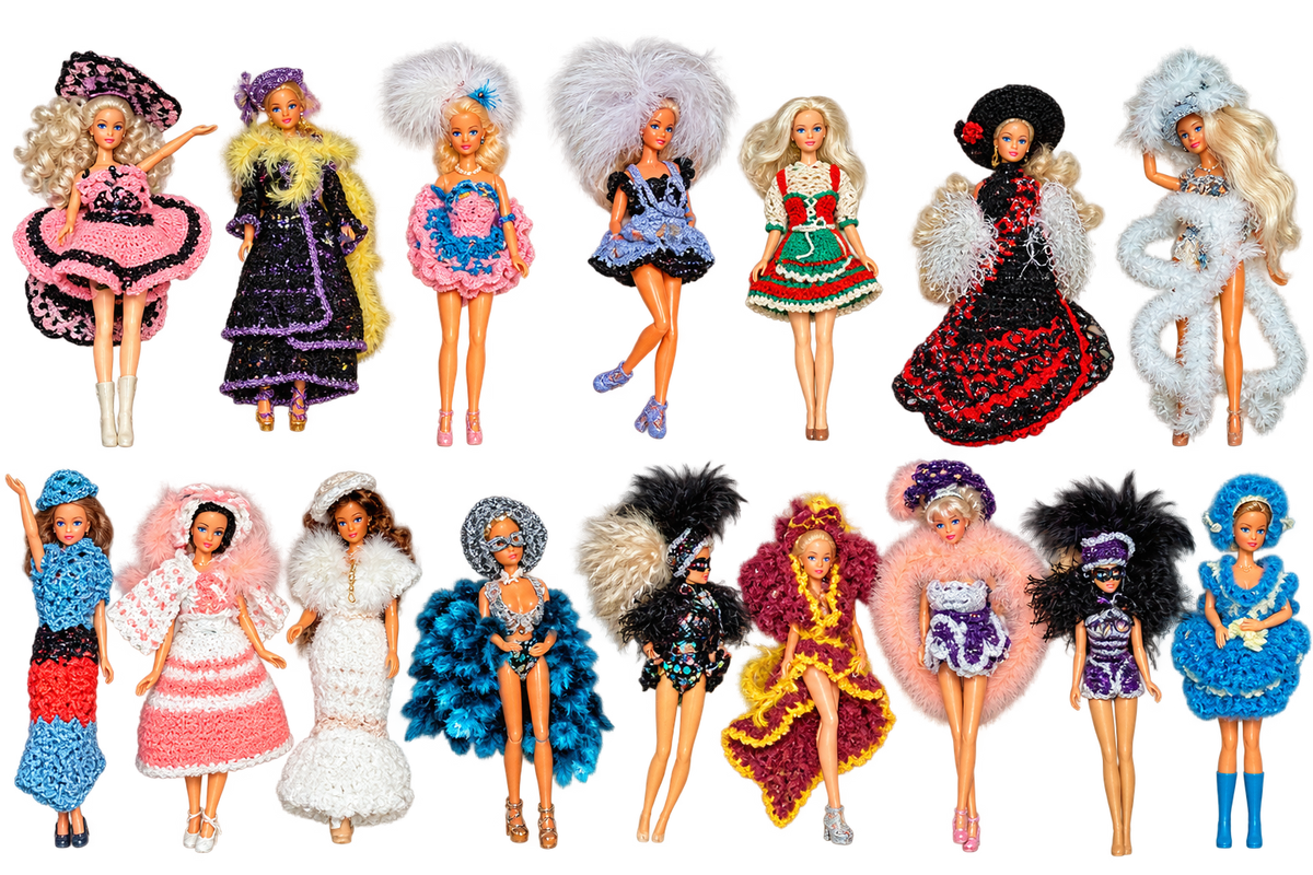Barbie Doll Collection (16 Dolls)