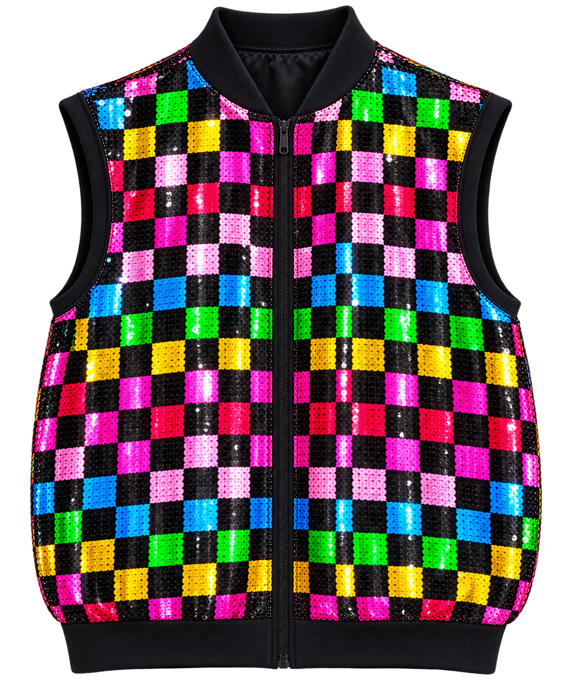 Sequins Quadrat vest
