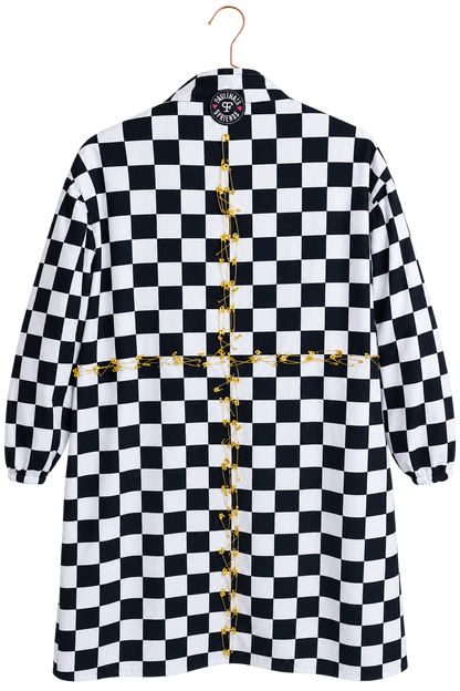 Black & white skull jacket