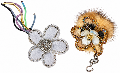 Plush earrings