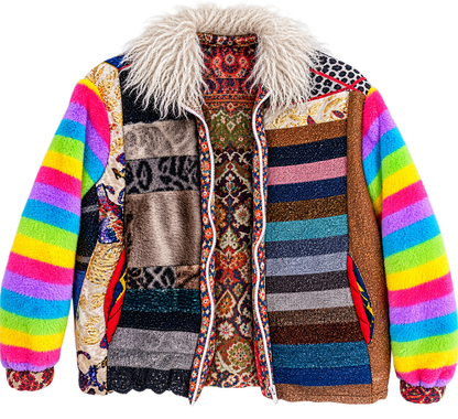 Rainbow Madonna bomber
