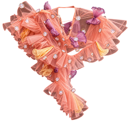 Ruffles scarf