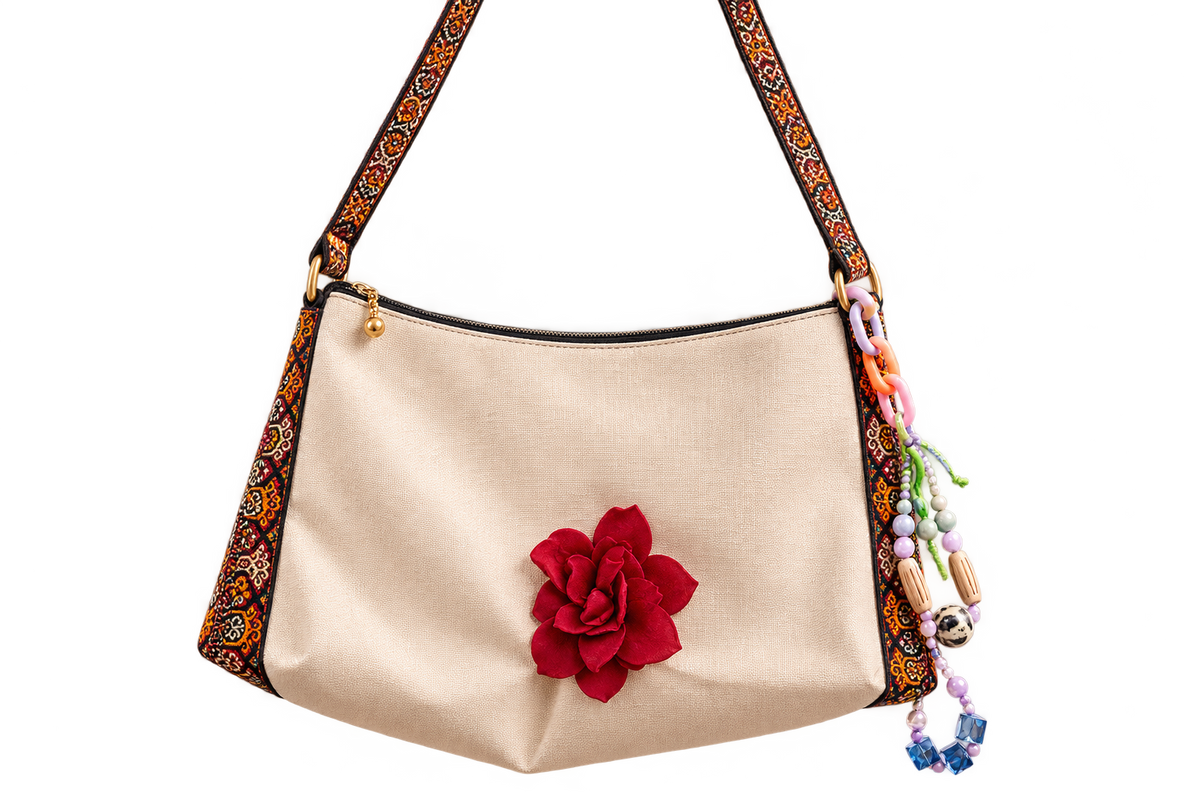 Turkmenistan velvet bag