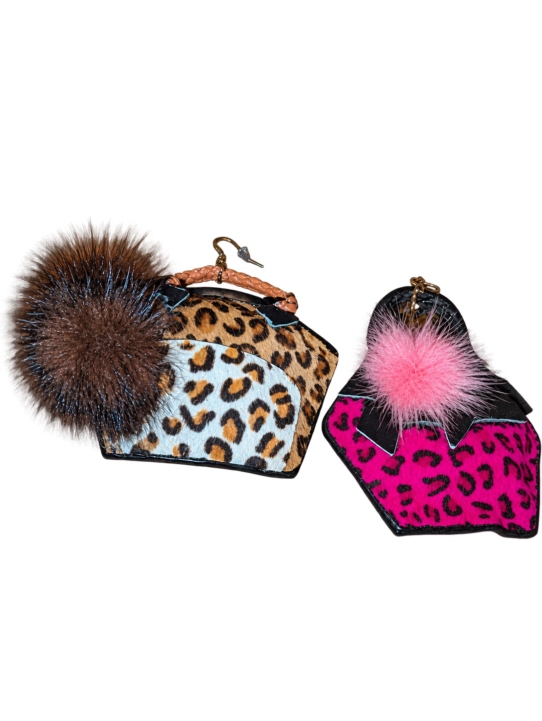 Animal print earrings