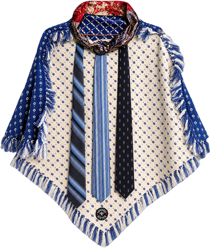 Tie poncho
