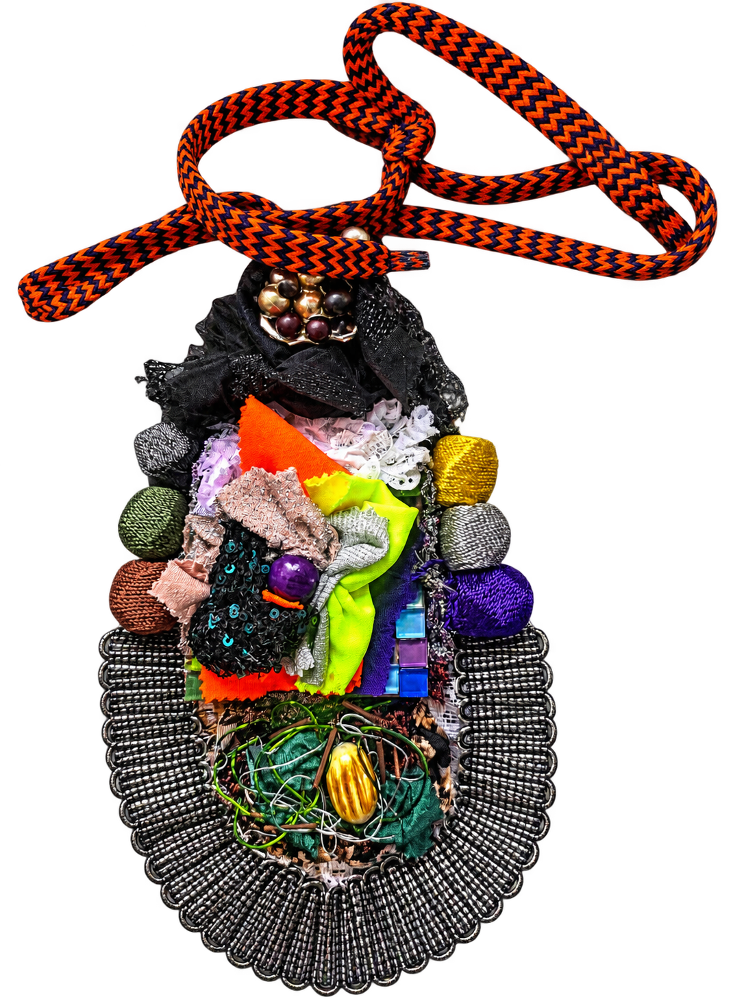Sculptural wearable art jewellery