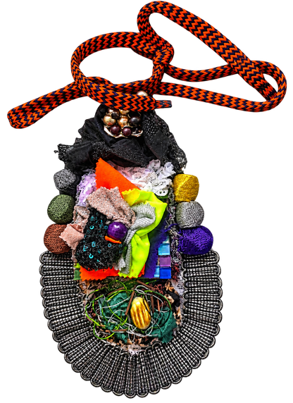 Sculptural wearable art jewellery