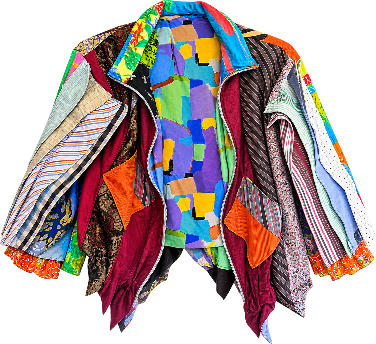 Vintage ties bomber
