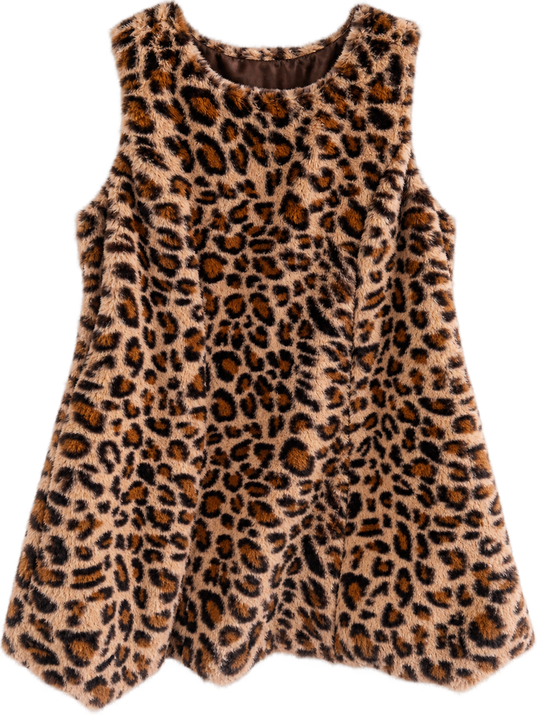 cheetah plush dress