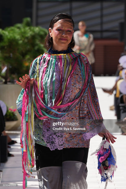 Paisley lace top