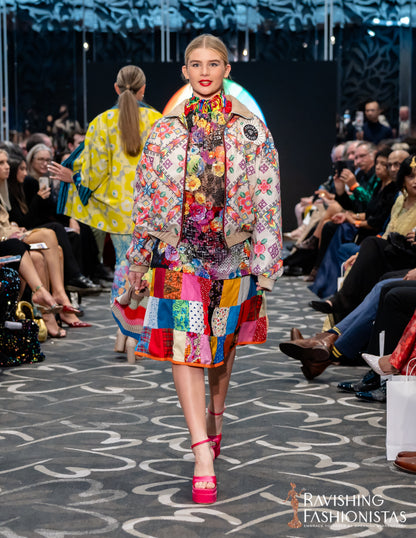 Patchwork skirt short - PAULINA'S FRIENDS