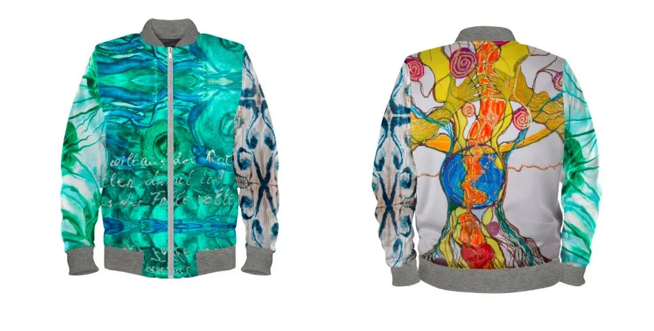 Custom-Designed Colourful Bomber Jacket – #IWearMyself Collection - PAULINA'S FRIENDS