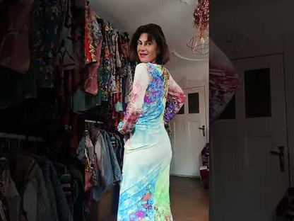 Green meadow dress