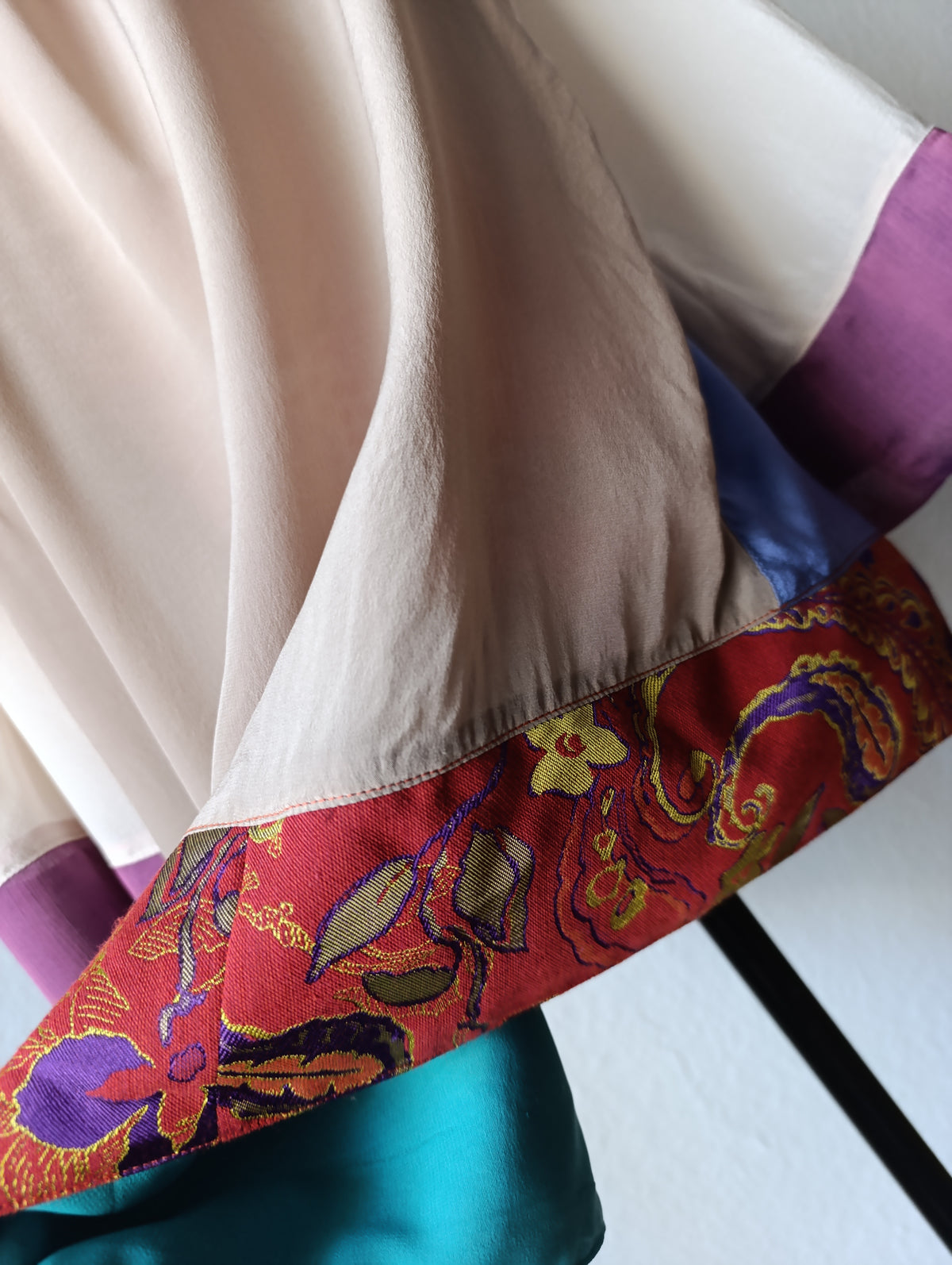 Blue orange purple silk dream - PAULINA'S FRIENDS