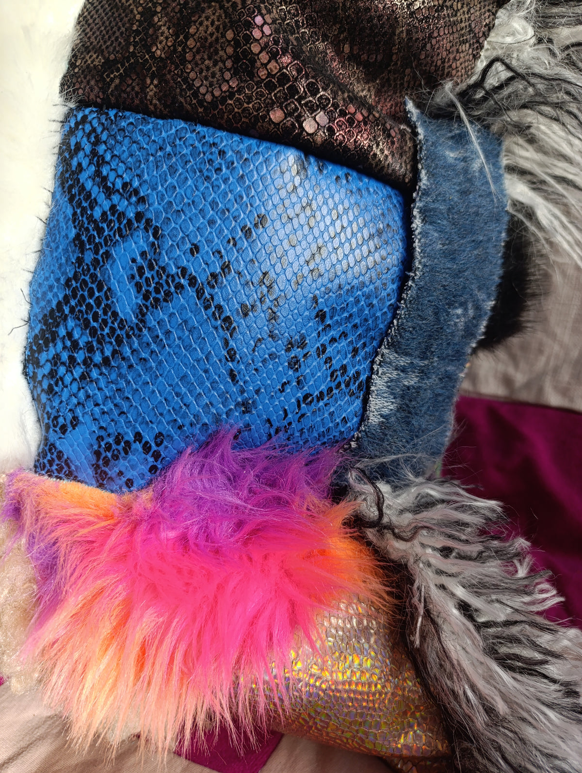Big leather pillow - PAULINA'S FRIENDS