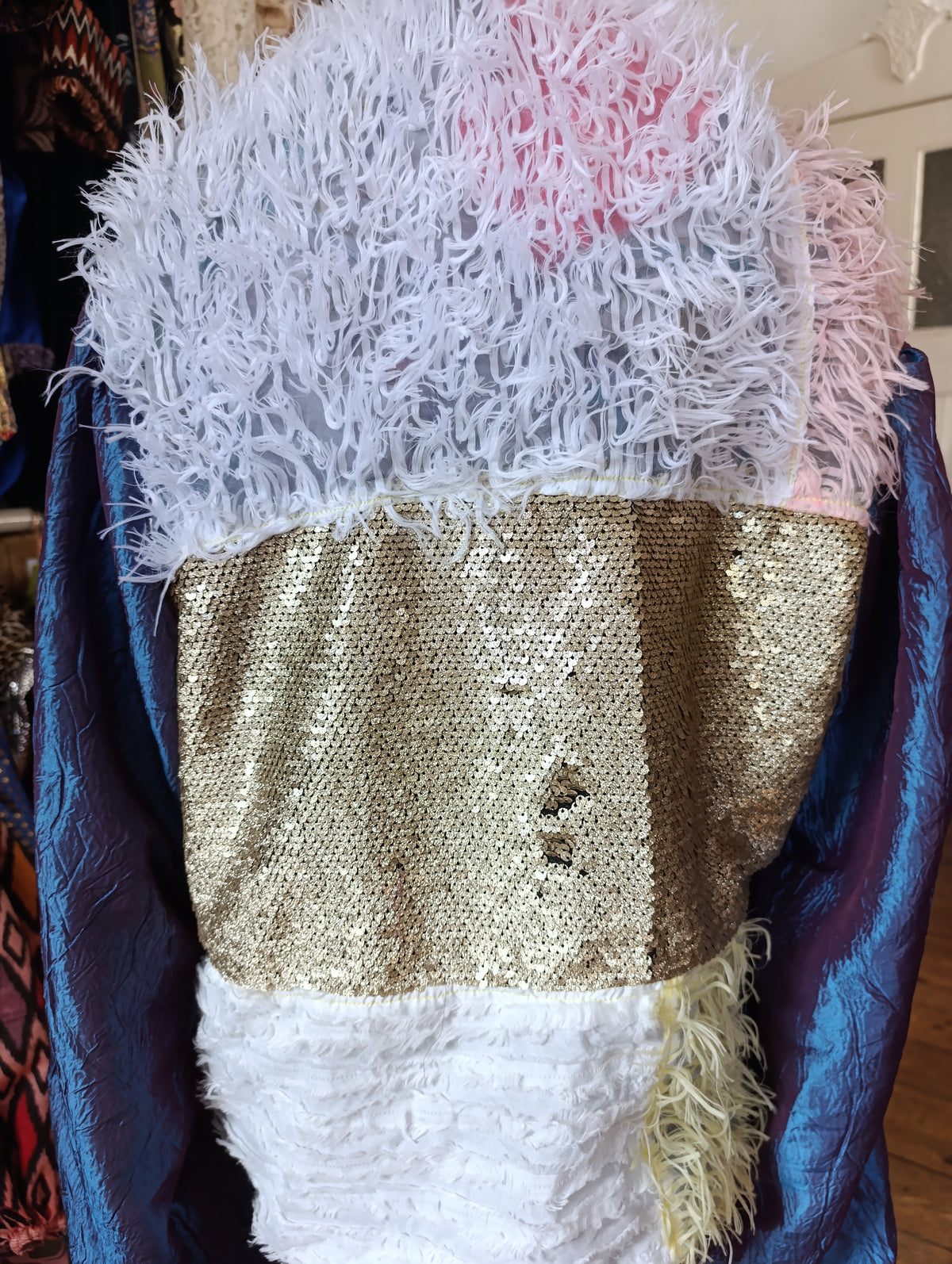 Holo lace sequins bomber - PAULINA'S FRIENDS