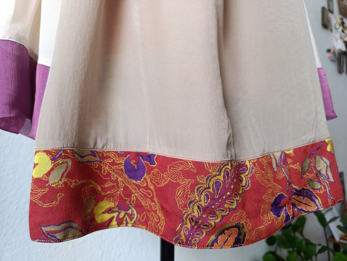 Blue orange purple silk dream - PAULINA'S FRIENDS