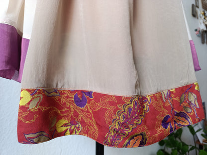Blue orange purple silk dream - PAULINA'S FRIENDS