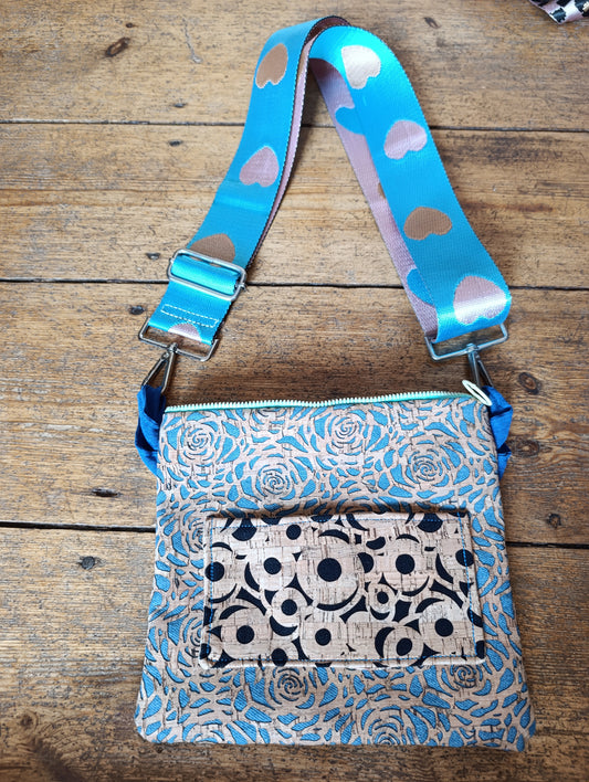 Geommetrical hearts bag - PAULINA'S FRIENDS