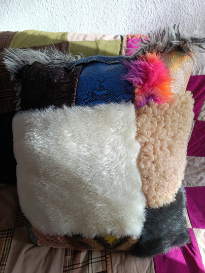 Big leather pillow - PAULINA'S FRIENDS