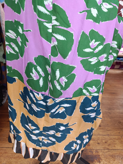 Big flowers long dress - PAULINA'S FRIENDS