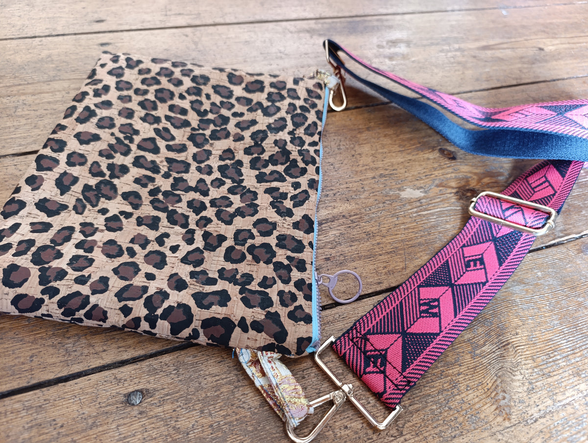Animalprint pink bag - PAULINA'S FRIENDS