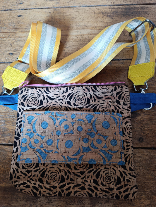 Geommetrical yellow bag - PAULINA'S FRIENDS
